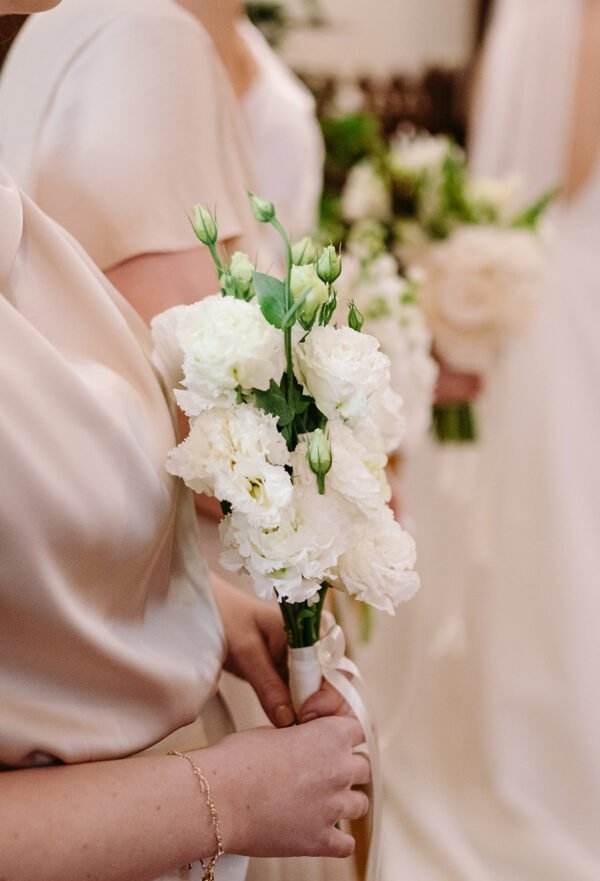 Mismatched Bridesmaids Bouquets