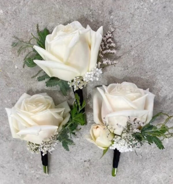 Ecuadorian Rose Buttonhole