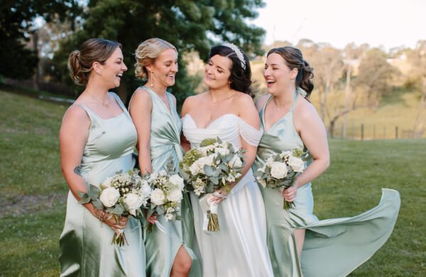 Classic White and Green Bouquet