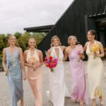 Mismatched Bridesmaids Bouquets