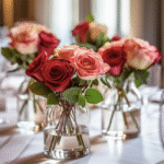 Small Vase Centrepieces
