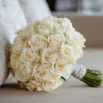 Round Rose Bridal Bouquet