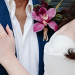 Cymbidium Orchid Buttonhole